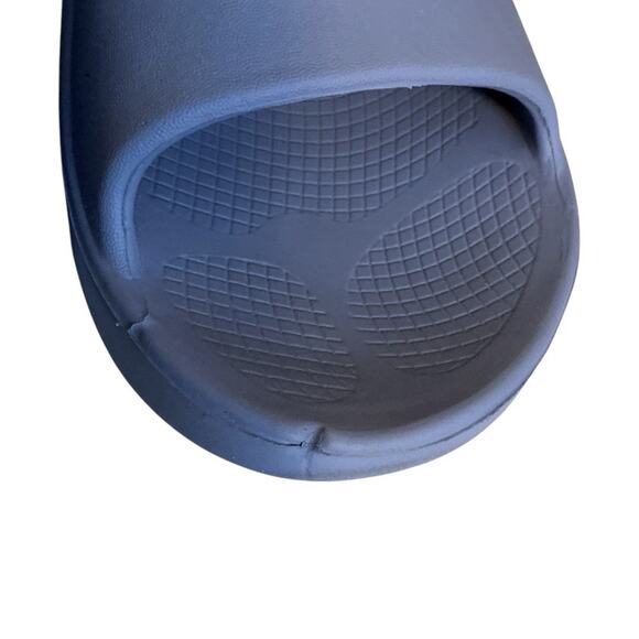 Oofos Ooahh Recovery Slide Sandals Moroccan Blue Womens Sz 7/Men's 5 EUC - Picture 9 of 12